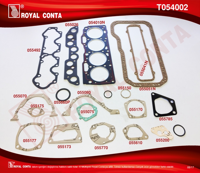 COR 83417525 Takim Conta Üst  Uno 70 - Tipo