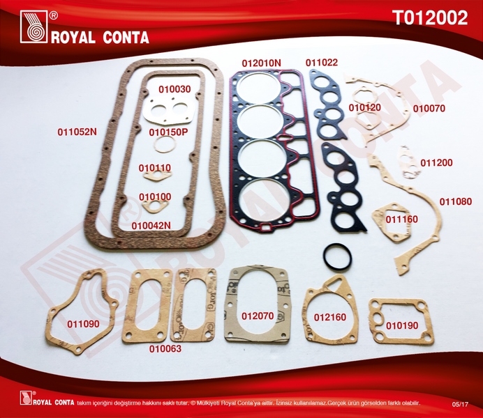 ROY-T012002 Takim Conta ( Fiat M131 1.6 )