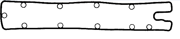 FBI-22031 Subap Kapak Contasi Egzoz Lastik ( Peugeot   307 - 406 2.0 16v 136hp )