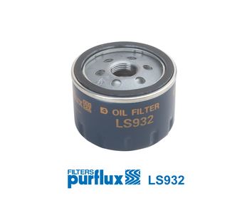 PURFLUX LS932 Yag Filtresi Kucuk Clio I-Ii-Iii R9-R19 Kango 97>Megane I-Ii Modus 05>Duster 10> Logan 04>Qashqai 06 >13 K9k F8q K4m E7j K7j F4r F9q E7f