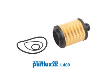 PURFLUX L400 Yağ Filtresi Euro5 Doblo 10>Astra J 09>Corsa D-Linea-Punto-Bravo-Alfa 159 09>1.3-1.6jtd-1.9d