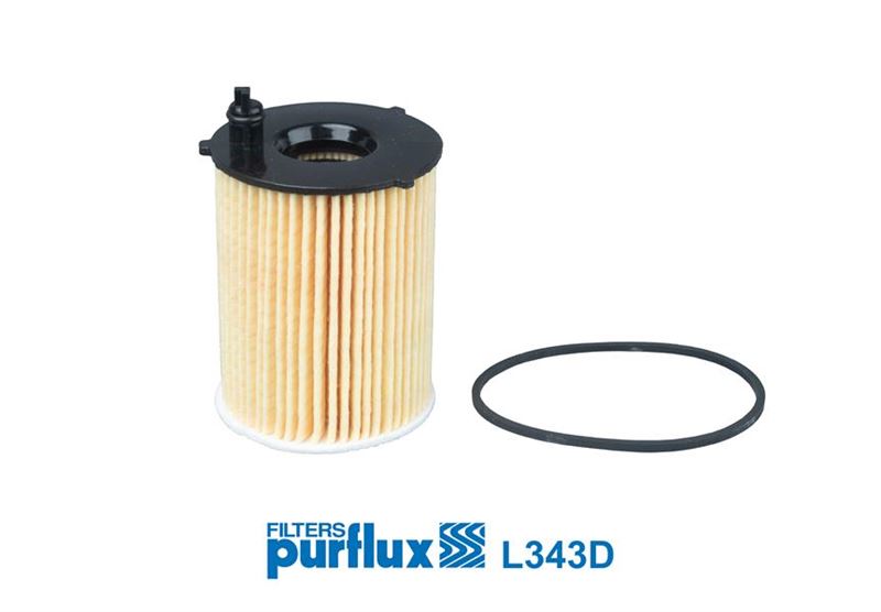 PURFLUX L343D Yağ Filtresi Partner-Berlingo-Fiesta-Focus-C-Max-Fusion-P206-P207-P208-P301-P307-P308-P407-P2008-P30 08-P5008-Bipper-Jumpy-Xsara-Expert-Nemo-C1-C2-C3-C4-C5-Ds3-Ds4-Ds5 1.4-Hdi-1.6hdi L343c