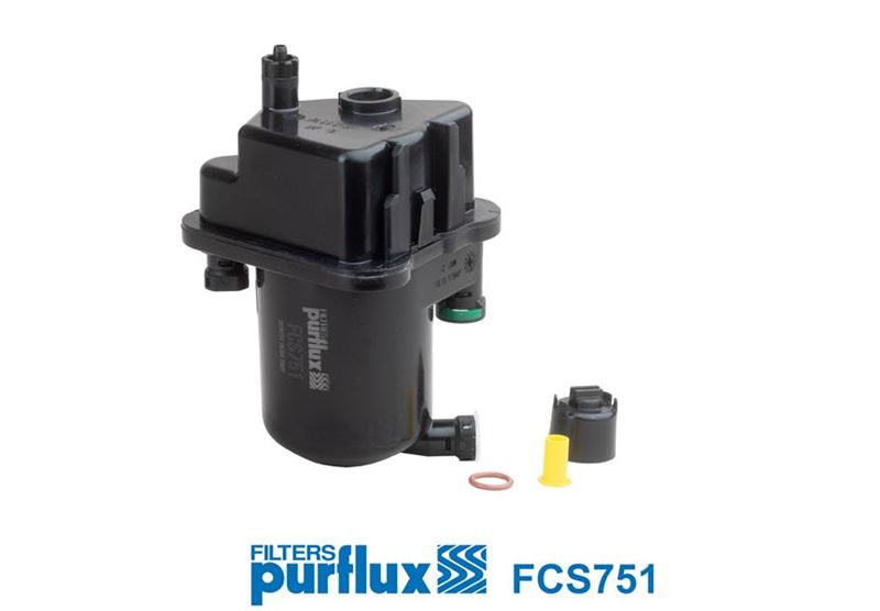 PURFLUX FCS751 Yakit Filtresi Clio Iii-Modus 1.5 Dci 07> 65/80 Hp Sensörlü