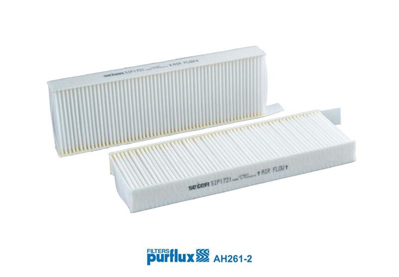 PURFLUX AH261-2 Polen Filtresi Combo E 19> Vivaro C-Zafira Life-Grandland-Partner Ii Tepee-P3008-P5008-Rifter- Berlingo Ii-C4 08 > Ds5 11>