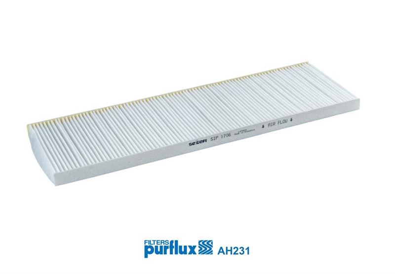 PURFLUX AH231 Polen Filtresi Jumper-Ducato-Boxer 1.9d-1.9td-2.5d-2.5td-2.5tdi-2.8d-2.8hdi 94-02
