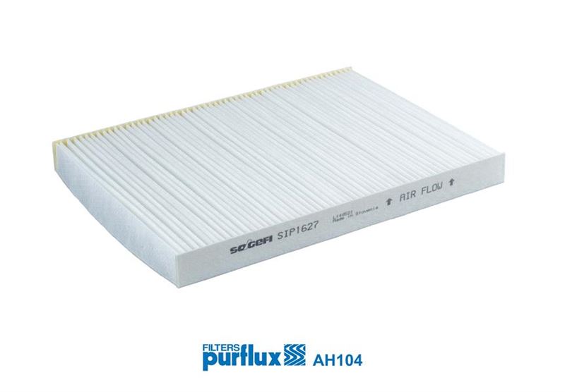 PURFLUX AH104 Polen Filtresi Polo3-Polo Classic-Golf3-Golf4-Bora-A3-Toledo 97-04 -Passat 01-05