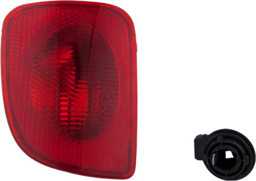 PLEKSAN 3713 Arka Tampon Reflektörü Sol Kng Iii 08 > Mercedes Citan 12> Sisli