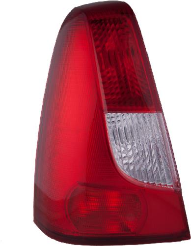 PLEKSAN 2281 Stop Lambasi Sol Dacia Logan Sedan 07-08 Kirmizi Reflektörlü