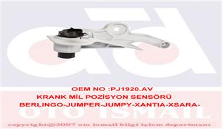 APEX-123407 Krank Mili Sensoru P106 206 301 306 307-Saxo-Xsara C3-C3 Ii-C4-