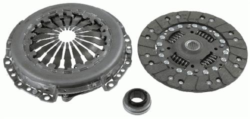 SAC-3000951679 Debriyaj Seti Bilyali Opel Corsa F Crossland Peugeot  2008 I 207 208 I 301 Citroen  C-Elysee C3 Ii Ds3 C4 1.2