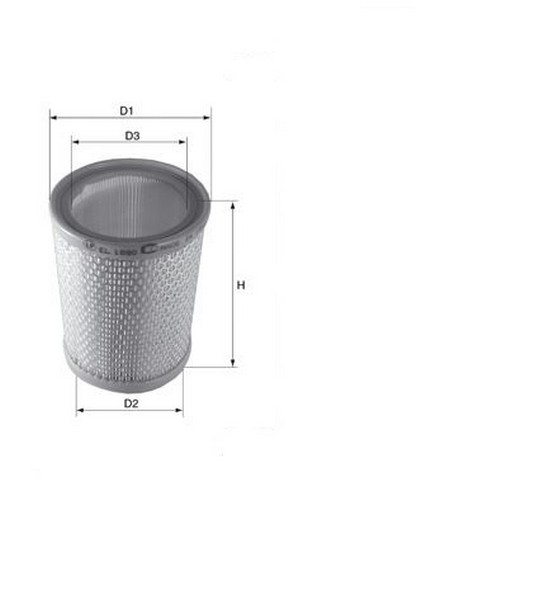 PSA 1444.VE Hava Filtresi Berlingo 1.9d-1.8d 96- P306 1.9d 93-01 Partner 1.9d-1.8d 96- Xsara1.9d 97-00