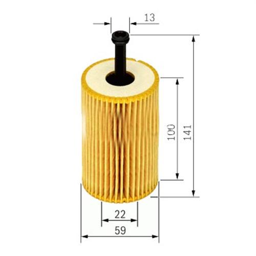 KOF33002 Yag Filtre Citroen Berlingo / C2 / C3 / Saxo / Peugeot 106 / 206 / 306 / 307 1.4 1.6 1.1 1996-2008