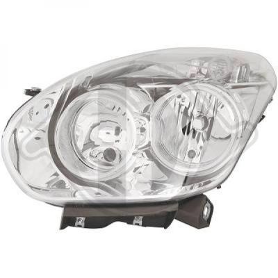 AYF-505309 Far Sol (Motorlu) (Fiat Doblo 10-)