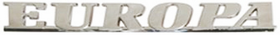 OKSA 219 Europa Arka Yazi Monogrami R19