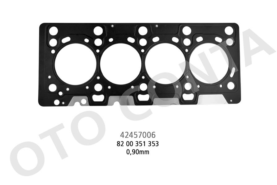OTOCONTA 42457006 Skc Çelik Mls Y.Model 0.82mm Kalin Mgn 1.5 Dci K9k 732-734-764-781
