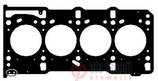 OTOCONTA 42427508 Silindir Kapak Contasi 1.02mm Astra H-Astra J-Corsa C-D-E Meriva A-B Aveo-Linea-Punto-Fiorino-Egea -Doblo-Nemo-Bipper 1.3 Cdti Mtj-Dth-Dt-Dte-Dtj-Dtn-Dtr-Jtd-Hdi-Fhz 3 Çentik