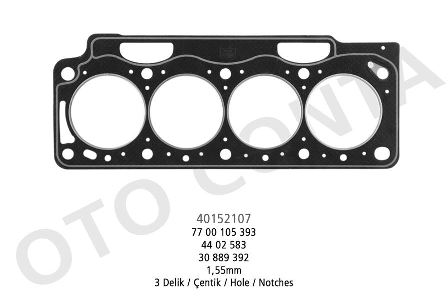 OTOCONTA 40152107 Skc 3 Delik Mgn-Lgn-Kng-Master-Trafic-Vivaro 1.9 Dci-Dti F9q