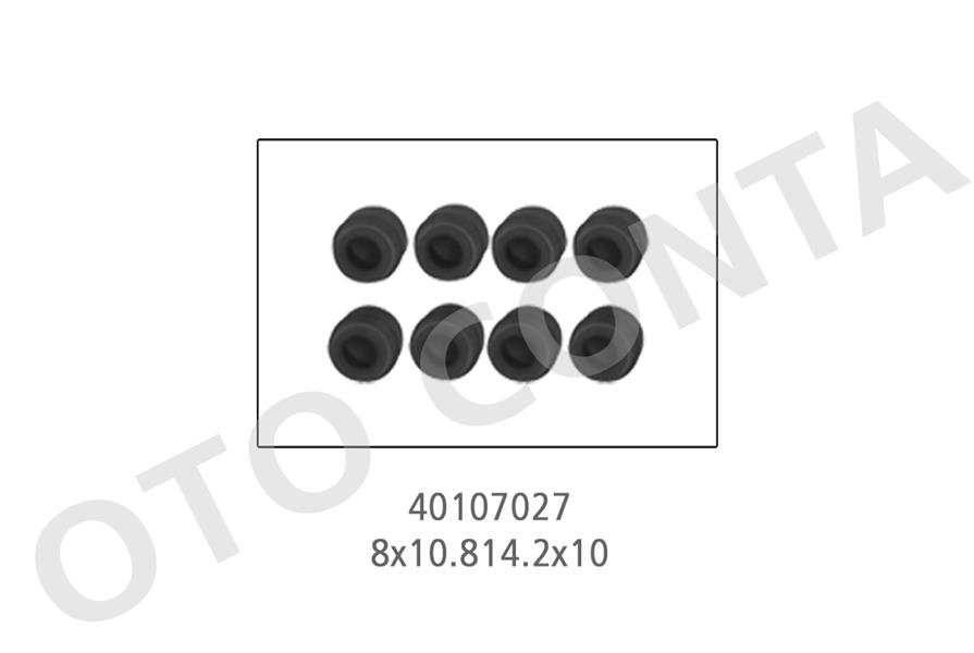 OTOCONTA 40107027 Subap Keçesi Takim Viton Doblo 1.9 D