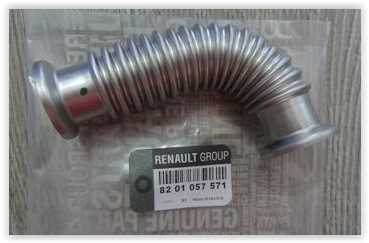 PG-EDB011 Egr Borusu Cikis 1.5 Dci Clio Iii - Iv / Megane Iii / Fluence / Duster