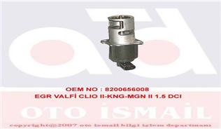 MY 8200656008 Egr Valfi Renault Clio Ii 98> Kangoo 98> Megane Ii 02> Clio Iii 05> 1.5dci Master Ii 01>10 Movano 0 1> Laguna Ii 01> 2.2dci / Nissan Micra 1.5l K9k K12 03-10