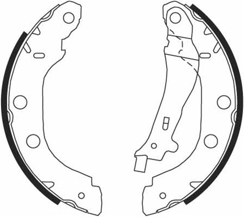MGA-54117 Kampana Balata Levyeli 42mm ( Renault  Kangoo Kc0/1 Fc0/1 98 - 08) Buyuk Tip