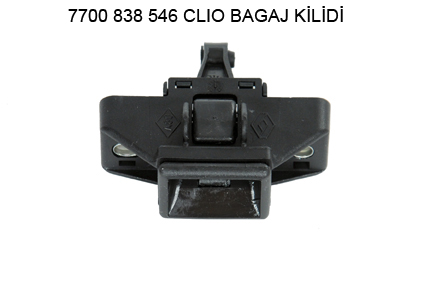 MY 7700838546 Bagaj Kilidi Üst Clio I-Ii-Symbol-Logan Ii-Sandero I-Ii Lbo-Bbo