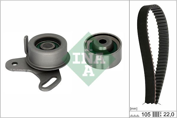 INA-530042710 Eksantrik Rulman Kiti Triger Seti Hyundai Accent 1.5 1.6 2000-2005 Accent Era 1.4 2006-/ Getz 1.4 2003-/ Kia Rio 2004-/ Cerato 1.6 2