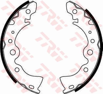 TRW-GS8246 Balata Fren Pabuc Arka ( Nissan  Almera 06- / Prairie 84-87 )