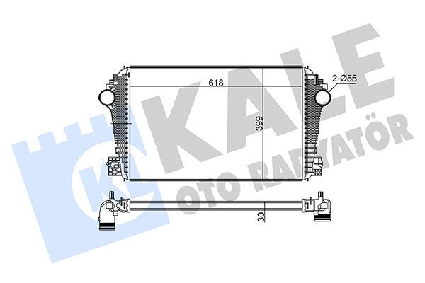 NIS-961601 Turbo Radyatoru Vw