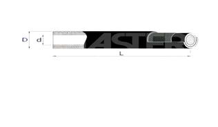 MASTER 2241 İçten Örgülü Benzin Yakit Hortumu 6 Mm X 12 Mm Nbr