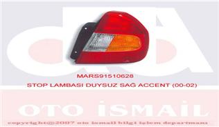 MARS 510628 Stop Duysuz Sağ Accent 01/00-08/02