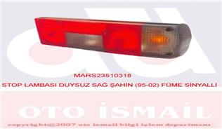 MARS 510318 Stop Lambasi Duysuz Sag Sahin 95-02 Fume Sinyalli