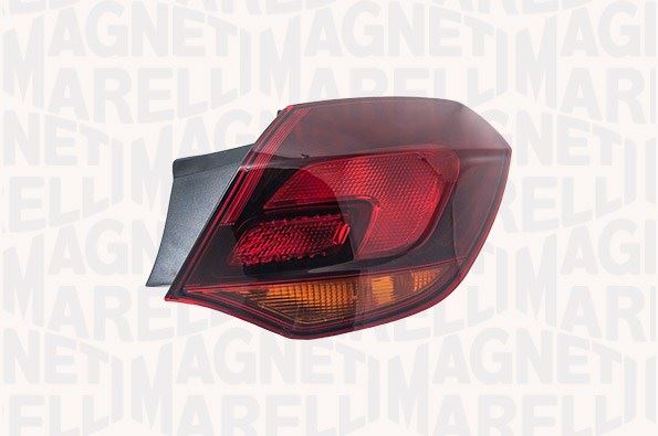 MARELLI 714021651703 Stop Lambasi Xenon İlede Kullanim Diş Sağ F68 Koyu Ton Füme Astra J 10>15