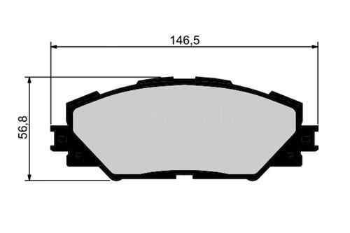MARELLI 323700013600 Ön Fren Balata Toyota Rav4 2.0l 1az-Fe Aca30 06-12