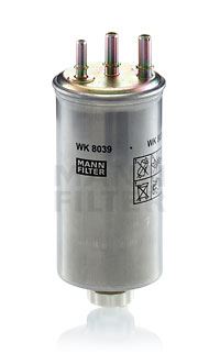 MANN WK8039 Yakit Filtresi Logan 01>06 Sandero 08> Duster 10> Clio Symbol Ii 05> 1.5dci K9k