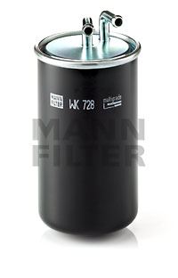 MANN WK728 Yakit Filtresi Mitsubishi Outlander Ii 2.0 Di-D 140hp 03/07-