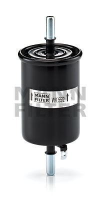 MANN WK55.2 Yakit Filtresi Chevrolet Kalos-Aveo 1.2 72hp-1.4 83hp-1.4 16v 94hp