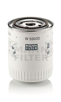 MANN W930.20 Yag Filtresi Land Rover Defender L316 L315 Discovery I Lj Range Rover I-Ii P38a