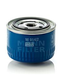 MANN W914.2 Yağ Filtresi Renault R 9 1.4 60hp 12/81-12/89