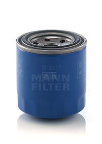 MANN W8017 Yağ Filtresi İ20 1.4 15>İx20-İ30-Ceed-Rio 1.4-1.6 11> İx35-İ40-Tucson-Carens-Sportage 1.6-2.0 12>