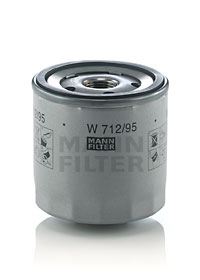 MANN W712.95 Yağ Filtresi Vw Golf Vii-Polo V-A3-Octavia 1.2 Tsi-1.4 Tsi 12 >
