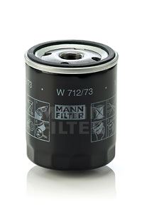 MANN W712.73 Yağ Filtresi Fiesta 1.2-1.4 01- C-Max 1.6 03-07 -Focus 1.4-1.6 - Fusion Mondeo 1.8 2.0 S40 S80