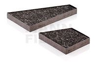 SARDES SCA768.2 Polen Filtreleri Phaeton Set Karbonlu
