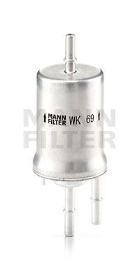 MANN WK69 Yakit Filtresi Ibiza V-Leon-Toledo Iii-Octavia-Eos-Golf V-Jetta Iii-Passat-Polo-Scirocco-Touran