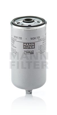 MANN WDK725 Yakit Filtresi Askam Fargo/Desoto Hi-Ex As 19.300-As 26300-As 32 300
