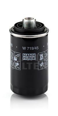 MANN W719.45 Yağ Filtresi Golf Vi-Passat 10>Tiguan 07>T5 11>A3 04>A4 08>A6 11>Octavia 09>Leon 09> 2.0 Tfsi