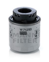 MANN W712.93 Yağ Filtresi Golf V-Vi-Jetta Iii-Passat-Tiguan-Touran-A3-Octavia-Ibiza-Scirocco 1.4 Tsi W712.90