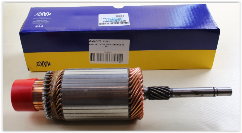 MAKO 72163201 Kollektör 24v Kb-Kf Dodge As 26.200-Cargo