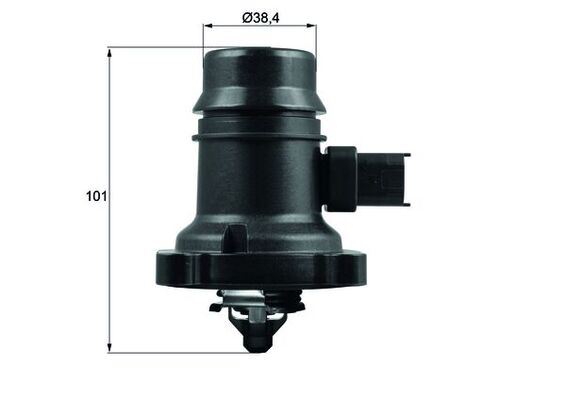 MAHLE TM37.103 Termostat 103c Opel Adam-Astra J-Corsa D-E-Meriva B-Chevrolet Aveo-Cruze 1.2-1.4 12 >