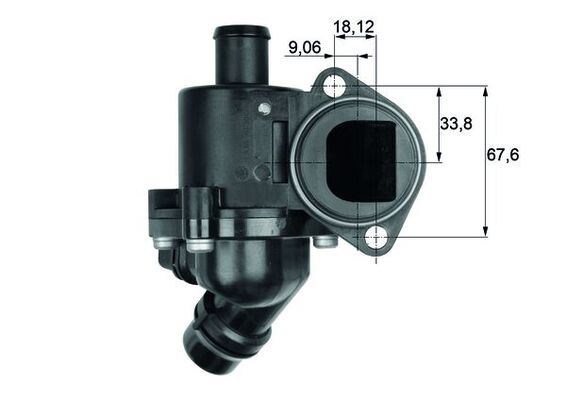MAHLE TM3.105 Termostat Komple Passat-A4 2.0fsi 105c